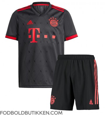 Bayern Munich Leon Goretzka #8 Tredjetrøje Børn 2022-23 Kortærmet (+ Korte bukser)